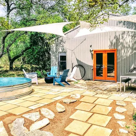 Cozy Cabin W Pvt Heated Pool Under Epic Tx Stars